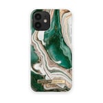 IDEAL OF SWEDEN Case iPhone 12 Mini deksel, golden jade marble