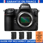 Nikon Z8 + 3 Nikon EN-EL15c + Guide PDF MCZ DIRECT '20 TECHNIQUES POUR RÉUSSIR VOS PHOTOS