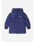 Timberland Boys Boy's Juniors Parka Jacket in Navy - Blue - Size 14Y