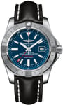 Breitling Watch Avenger II GMT Leather