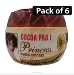 Cocoa Paa Princess Cocoa Butter Face And Body Cream 150g - Pack of 6