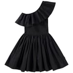 Molo Chloey Short Sleeve Dress Black | Svart | 122/128 cm