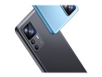 Xiaomi 12T - 5G pekskärmsmobil - dual-SIM - RAM 8 GB / Internal Memory 256 GB - OLED-skärm - 6.67 - 2712 x 1220 pixlar (120 Hz) - 3 st. bakre kameror 108 MP, 8 MP, 2 MP - front camera 20 MP - svart