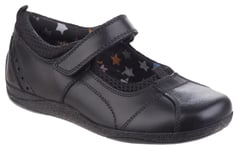Hush Puppies Girls Shoes School Cindy Leather black UK Size 10.5
