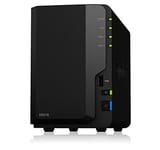 Synology DS218 12TB 2 Bay NAS SolutionInstallée avec 2 x 6TB Seagate IrownWolf Disques