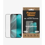 PanzerGlass iPhone 14 Plus/13 Pro Max Ultra-Wide Fit, Antibakteriell med EasyAligner