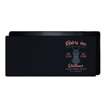 Tapis de Souris rectangulaire en Tissu imprimé numériquement - Dessous antidérapant - Bordure Cousue Noire - pour FPS, MOBA, Jeu Simple - Taille XL : 90 x 40 cm