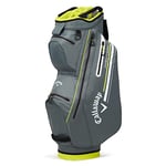 Callaway Golf Chev Dry Waterproof Cart Bag (2023 version),Charocal/Flo. Yellow