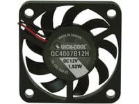 Quickcool Qc4007b12h Aksial Ventilator 12 V/Dc 10.82 M³/H (L X B X H) 40 X 40 X 7 Mm