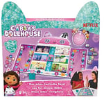 Spin Master Games Gabby's Dollhouse, Jeu de société MIAU – Jeu de société de la série préscolaire Populaire sur Netflix, pour 2 à 4 Joueurs, idéal pour Les Enfants à partir de 4 Ans