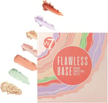 W7 Flawless Base Cream Colour Correcting Palette - 7 Shades to Improve Skin...