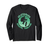 Bristol England Skateboarder Urban Skateboarding Long Sleeve T-Shirt