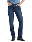 Lee Women's Flex Motion Regular Fit Bootcut Jeans, Royal Chakra, 12 Long UK