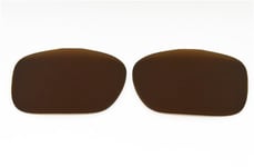 NEW POLARIZED BRONZE REPLACEMENT LENS FOR OAKLEY TWO FACE SUNGLASSES