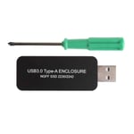 #N/A Aluminium USB 3.0 To 2230 2242 NGFF M.2 SSD Enclosure Hard