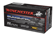 Winchester .22Lr 42grain HP Subsonic