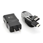 Bloc De Chargeur D&eacute;Tection Intelligente Pc Noir Mat&eacute;Riau Ignifuge Bloc De Chargeur Usb Pour Samsung S8