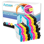 Lot de 20 cartouches type Jumao compatibles pour HP Deskjet 3522 e-All-in-One