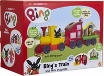 Bing's Pull Along Lights & Sounds Train With Mini Playsets For Ages 18+ Months
