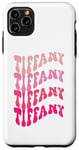 iPhone 11 Pro Max Tiffany First Name I Love Tiffany Vintage Groovy Birthday Case