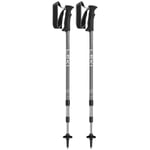 Leki Voyager Adjustable Trekking Poles, Silvergrey/White - 110-145cm