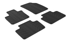 Gummimattor lampliga for Volvo XC90 32015 TDesign 4delad monteringsklammor