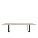 Muuto - 70/70 Table, XXL, White Laminate/White - Sand, Vit - Beige,Vit - Matbord - Laminat/Metall/Trä