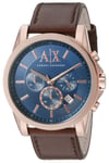 Armani Exchange AX2508 Smart Blå/Læder Ø45 mm