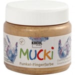 Kreul Fingerfärg Mucki - Metallic Guld 150 ml