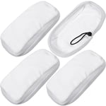 Steam Cleaner Pads for BISSELL 3255 1867 Mop Hard Floor Cloth Pad Cover x 4