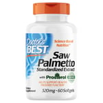 Doctors Best Saw Palmetto - 60 x 320mg Softgels