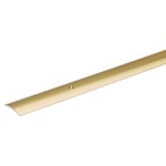 Habo A13 skarvlist golv med skruvhål 40 mm, mässing, 100 cm
