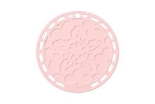 Le Creuset French Trivet, Silicone, Heat resistant to 250°C, 20 cm, Powder Pink, 93007300231000