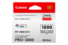 Canon PFI-1000 GY - grå - original - blækbeholder