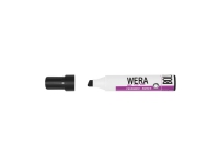Marker WERA svart permanent med kantad spets 2-10mm - (10 st.)