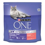 PURINA ONE Sensitive Cat Lax, ris - 4 x 1,5 kg
