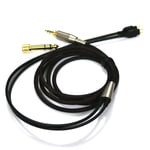 Replacement Audio Upgrade Cable for Sennheiser HD650, HD600, HD580, HD58X, HD660S, Massdrop HD6XX Headphones 1.5meters/4.9feet