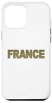 Coque pour iPhone 13 Pro Max J'aime la FRANCE AR15 Tir Sportif Français
