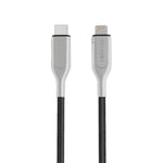 Forever Core - USB-C/Lightning (3A) MFI Svart, 1,5m