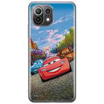 ERT GROUP Coque de téléphone Portable pour Xiaomi 11 Lite 4G/5G Original et sous Licence Officielle Disney Motif Cars 001, Coque en TPU