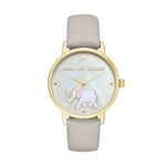 Kate Spade New York Klockarmband KSW9024 Läder Taupe 16mm