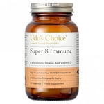 Udo's Choice Super 8 Immune Microbiotics + Vitamin C 30 Vegecaps