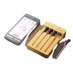 Trådløs kødtermometer, Smart Digital, BBQ Tilbehør, 1 nåle