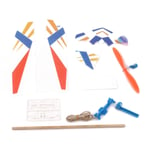 Schwenly DIY Foam Plane Model Kit Rubber Band Powered Aircraft Kit Children Toy