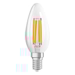 Dimbar LED kronljus Classic 2700K 470lm E14 4,7W