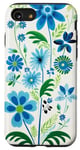 Coque pour iPhone SE (2020) / 7 / 8 Fleurs graphiques astéracées peinture