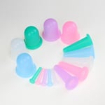 Koppning - vakuumkoppar för massage / cellulitbehandling 4-pack grön green