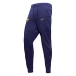 Nike Frankrike Joggebukse NSW Tech Fleece EURO 2024 - Blå/Gull Joggebukser male