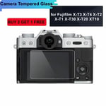 X-T4-XT4 XT3 Original pour caméra 9H, en verre trempé, protecteur'écran LCD pour Fujifilm X T3 X T4 X T2 X T1