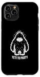 Coque pour iPhone 11 Pro Yeti To Party Christmas Ludique Joyful Holiday Vibes